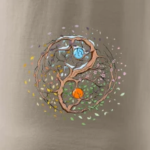 Yin & Yang strom - zima, léto