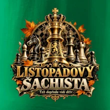 Listopadový šachista se zlatým králem