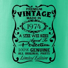 Vintage Etiketa - 1974