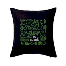 Jsem vegetarián - zelenina ve čtverci