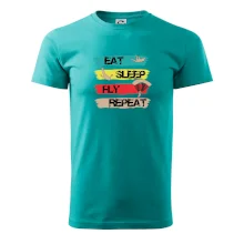 Eat Sleep Fly Repeat Paragliding Eat Sleep Fly Repeat Paragliding