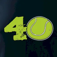 Tenis kulaté narozeniny 40