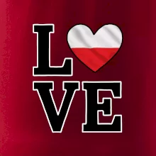 Love Polská vlajka