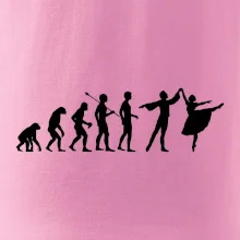 Evoluce tanec - muž a žena se sukní Evoluce tanec - muž a žena se sukní