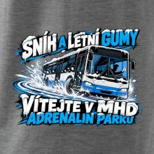 Sníh a letní gumy MHD adrenalin park
