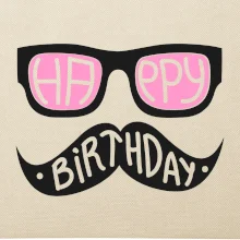 Mustache narozeniny - brýle