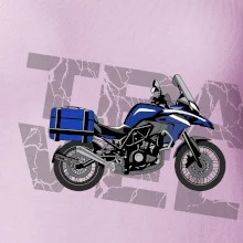 Cestovní enduro modré