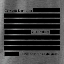 Červená karkulka žila s vlkem