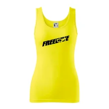 Freedive - nápis s potápěčem