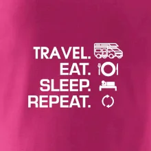 Eat sleep travel - alkovna