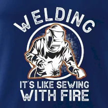 Welding its like sewing with fire
