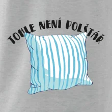 Tohle není polštář - modrý