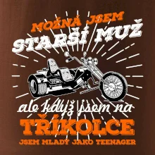 Možná jsem starší muž - tříkolka