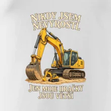 Nikdy jsem nevyrostl jen moje bagry jsou větší