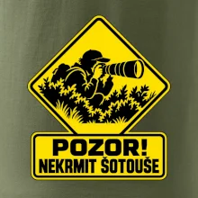 Pozor nekrmit šotouše