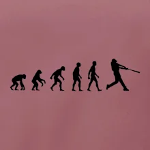 Evoluce baseball pálkař odpal