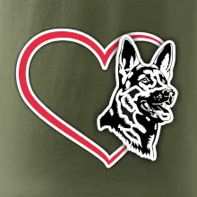 Německý ovčák v srdci