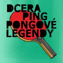 Dcera ping pongové legendy
