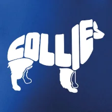 Border kolie písmo v těle