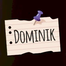 Papírek se jmenovkou - prso - vlastní jméno