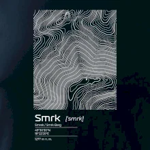 Smrk - vrstevnice v obdélníku