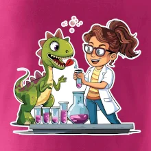 Chemik a dinosaurus - Holka