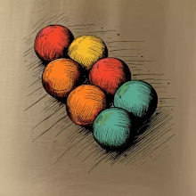 Petanque koule kresba