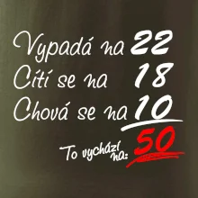 Vypadá, cítí se, chová se - 50 let Vypadá, cítí se, chová se - 50 let