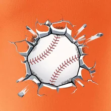 Baseball míč v triku