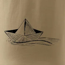 Letní romance - papírová loďka