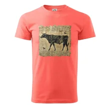 Egyptské hieroglyfy kráva