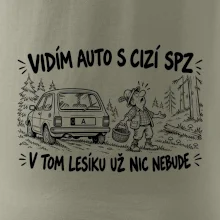 Vidím auto s cizí spz