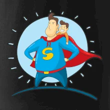 Táta superman - kluk Táta superman - kluk