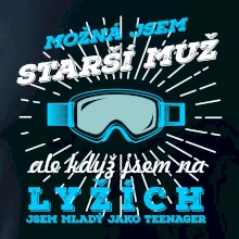 Lyže - možná jsem starší muž