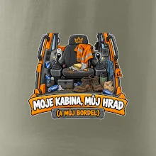 Kabina bagristy můj hrad a můj bordel