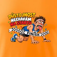 Běžec důstojnost nechávám na startu