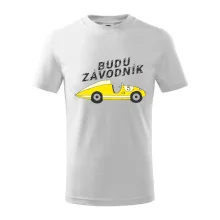 Budu závodník žluté  auto