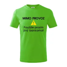 Mimo provoz - použijte jiný bankomat Mimo provoz - použijte jiný bankomat