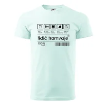 Čárový kód Řidič tramvaje