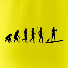 Evoluce paddleboard muž
