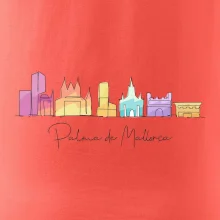Mallorca - Siluety památek - barevné
