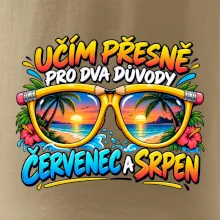 Učím kvůli červenci a srpnu letní prázdniny