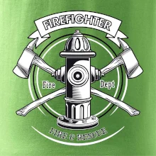 Firefighter logo Fire and rescue