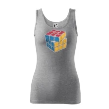 Rubikova kostka kreslená