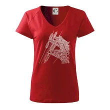 Nákres stožáru vysokého napětí