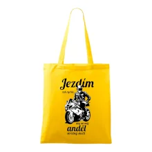 Silniční motorka - jezdím tak rychle, aby mi můj anděl strážný stačil