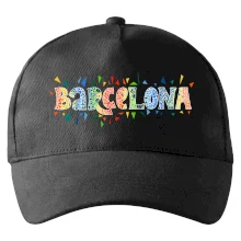 Barcelona Barevný nápis