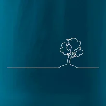 Strom s ptáčkem linka