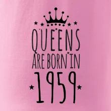 Queens are born in 1959