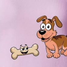 Parové triko - Pes a kost